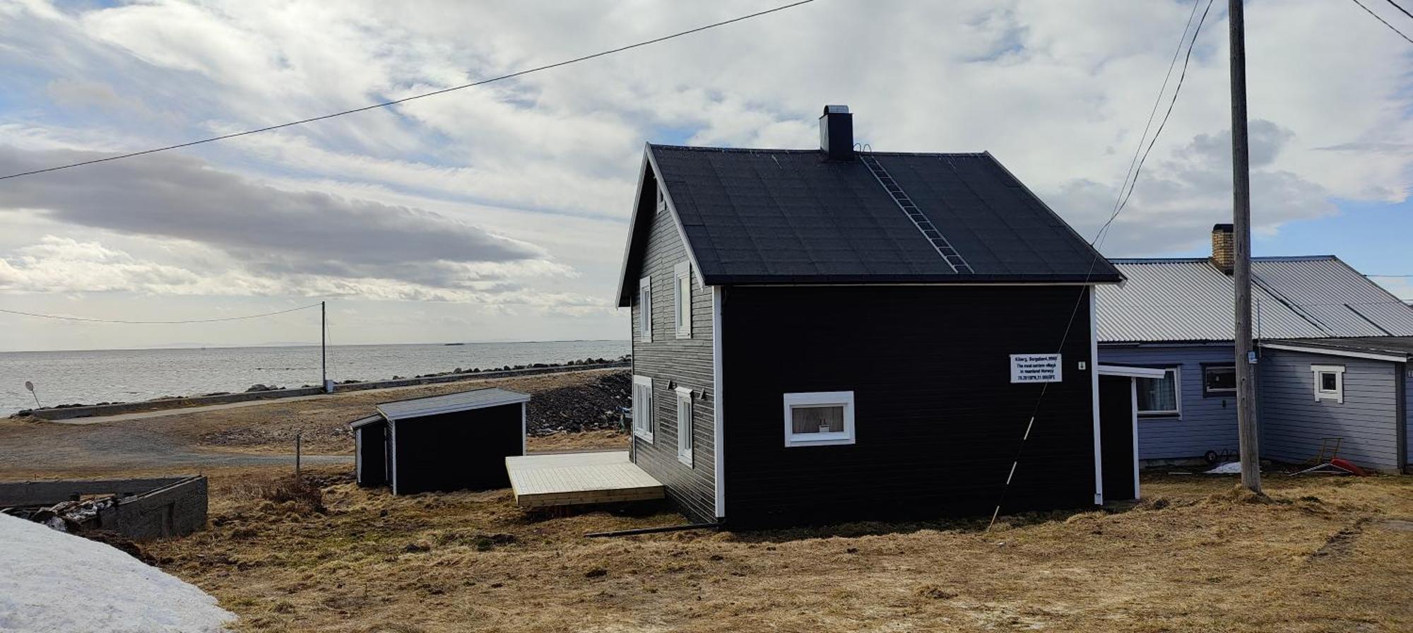Barents Sea Window Appartement Ytre Kiberg Buitenkant foto
